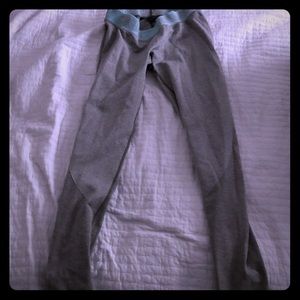 Gymshark flex legging size large aqua band